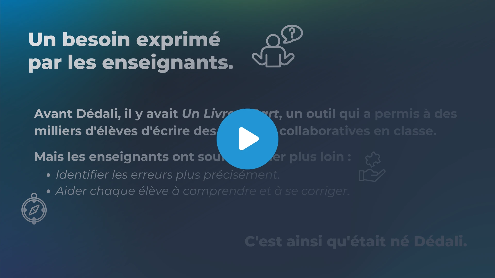 Vidéo sur l'origine de Dédali